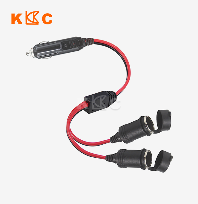 2-Way Cigarette Lighter Splitter (Y-Cable)